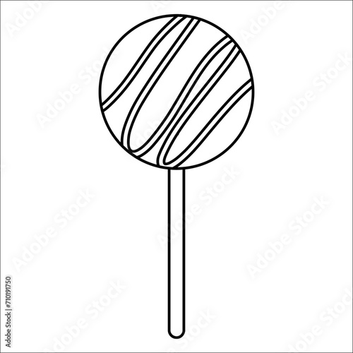 cake pops chocolate day sweet food icon