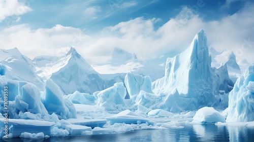 polar antarctica ice background illustration continent glaciers, snow wilderness, expedition climate polar antarctica ice background