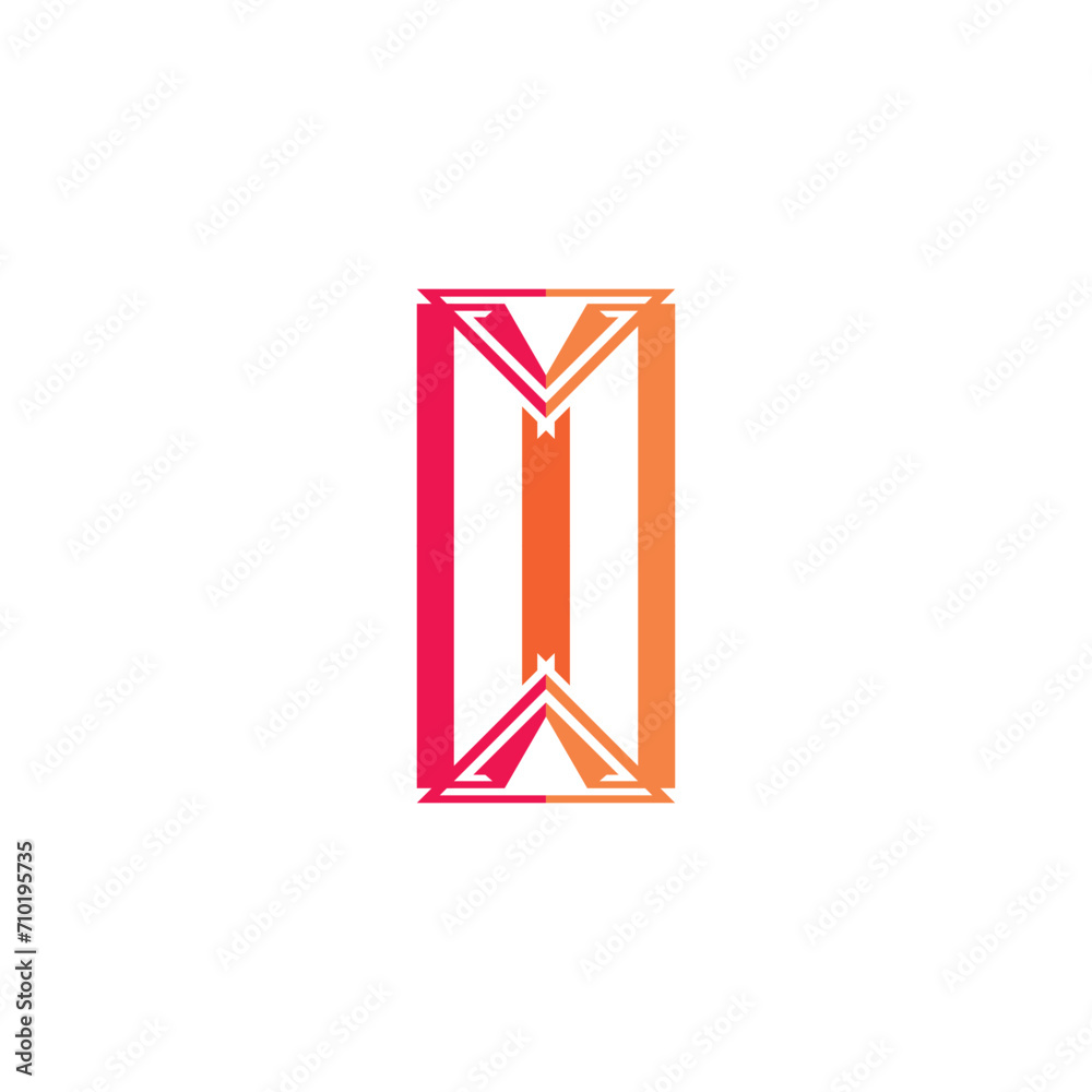 Fototapeta premium Letter company logo design 