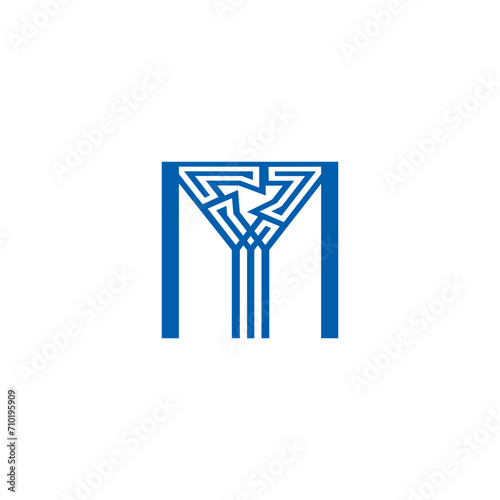 Logo for company letter M vector Free Download Logo for company letter M vector - GFXLoad