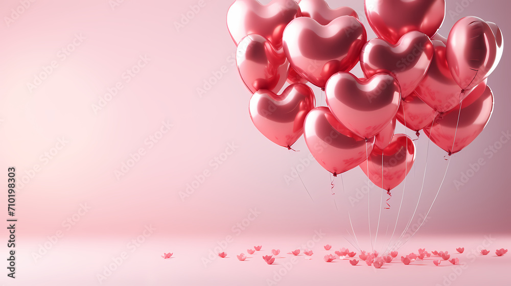 Vibrant Valentine's Day background, hearts background Vibrant Valentine's Day background, hearts background