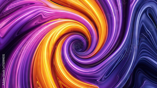 Innovation and Creativity  An abstract background with swirling patterns in bold colors like purple and yellow  representing creativity and innovation