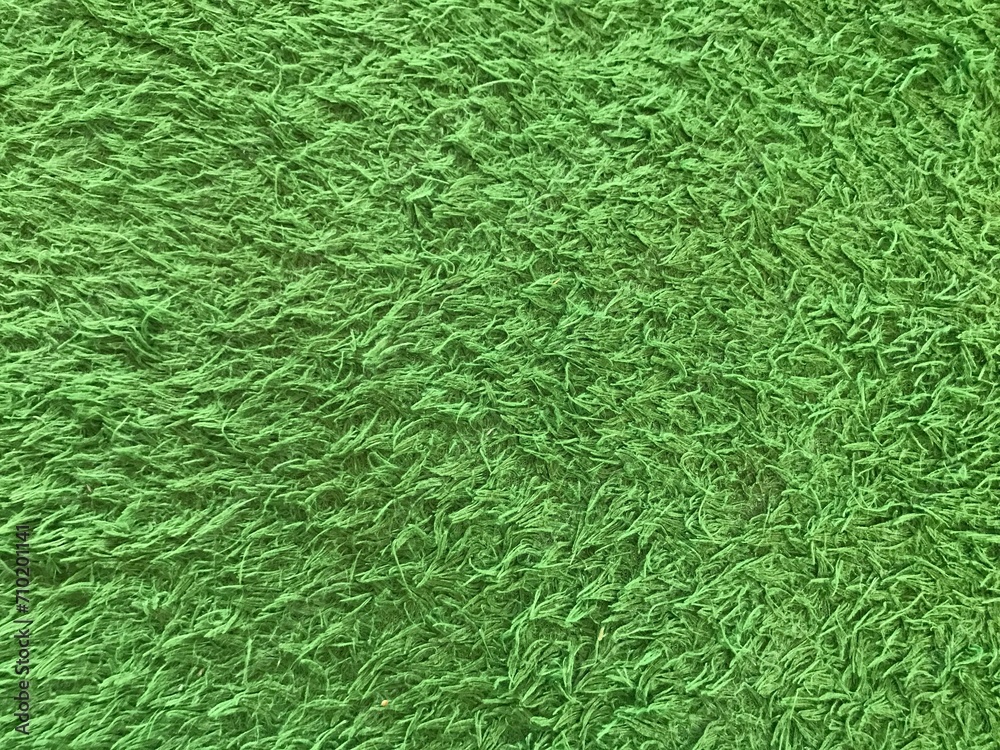 Background texture fur mat green pattern