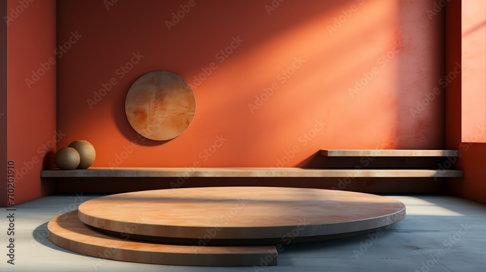Obraz premium Empty podium for product presentation