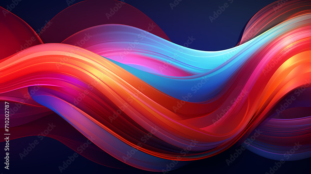 Modern neon abstract art background Modern neon abstract art background