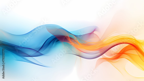 Modern art abstract background with smoke wave designs, banner