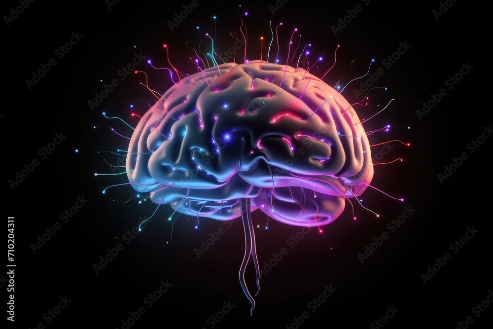 Neuroimaging, BCI, Deep Brain Stimulation, Neuroprosthetics, MRI, Medtech, Brain, EEG, Neuromodulation, Neurofeedback, Neurosurgery Robotics, Brain Mapping. Medtech, medical technology illustration Neuroimaging, BCI, Deep Brain Stimulation, Neuroprosthetics, MRI, Medtech, Brain, EEG, Neuromodulation, Neurofeedback, Neurosurgery Robotics, Brain Mapping. Medtech, medical technology illustration