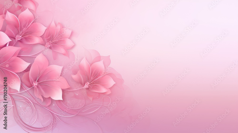 blush gradient pink background illustration girly modern, chic stylish, feminine elegant blush gradient pink background