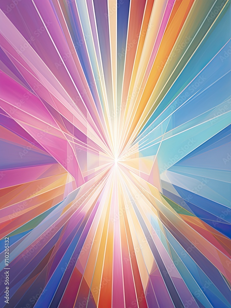 Prism Rainbows Wall Prints: A Vibrant Spectrum of Light Prism Rainbows Wall Prints: A Vibrant Spectrum of Light