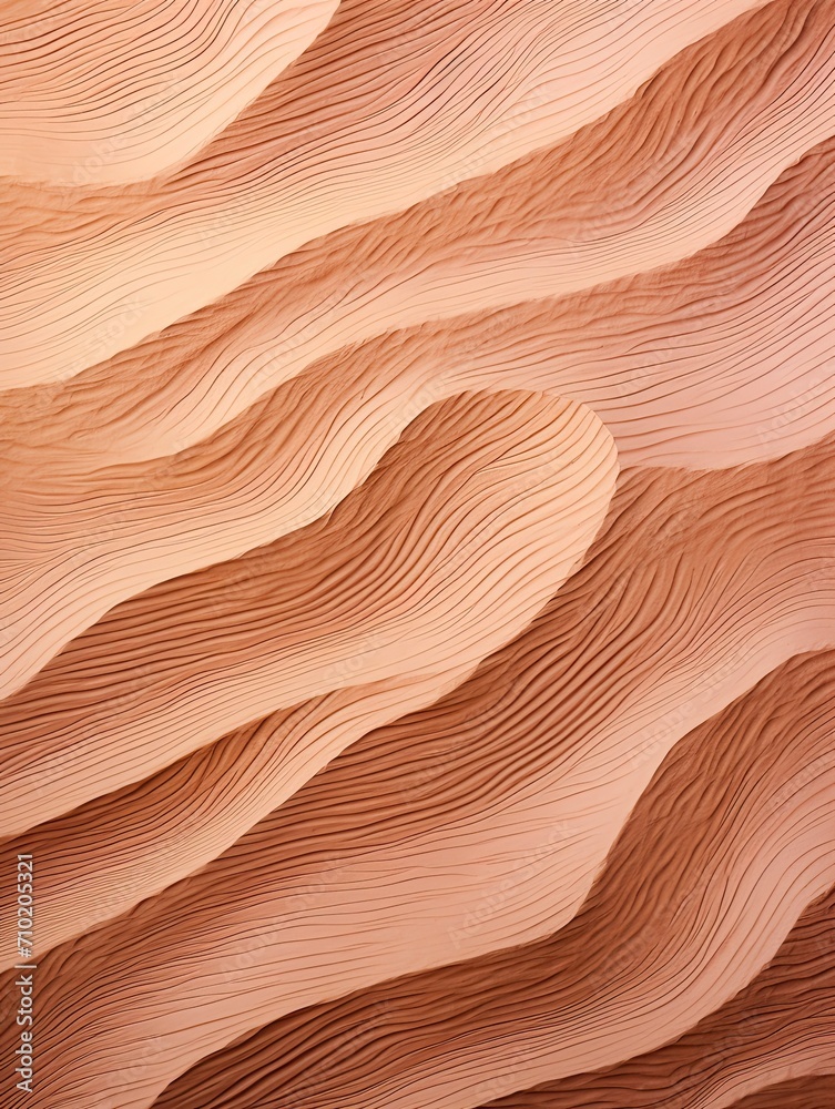 Sand Dunes Sculptures: Captivating Desert Wall Art
