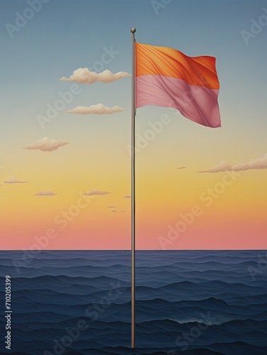 Semaphore Flags Wall Prints: Exploring Symbolic Significations © Michael