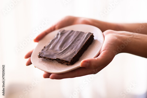 healthy chocolate dessert