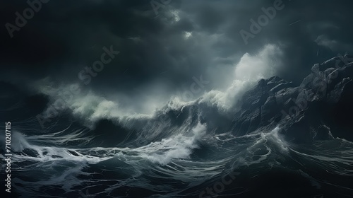 sea abstract ocean background illustration blue texture, motion calm, serene tranquil sea abstract ocean background © vectorwin