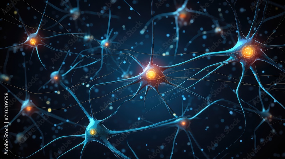 Neuronal network Brain elements: neurons, synapses, axons, dendrites, and neurotransmitters. Action potentials shaping neural circuits in cerebral cortex, hippocampus, and amygdala. 