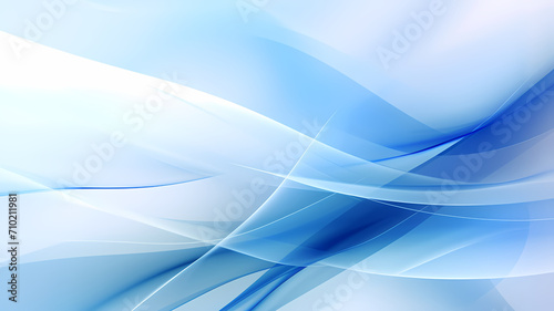 Modern technology oriented abstract background with white and blue colors, blue is the dominant color