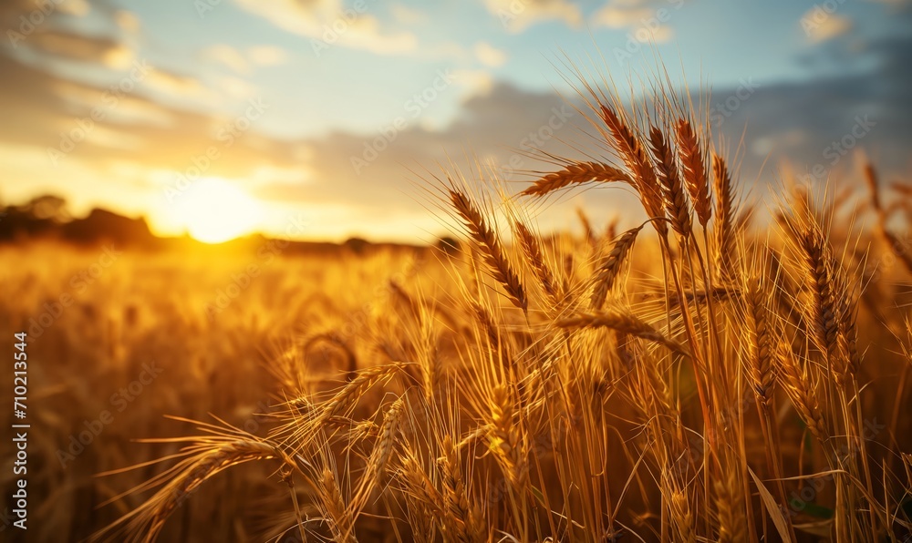 field of wheat, environmental and farming concept field of wheat, environmental and farming concept