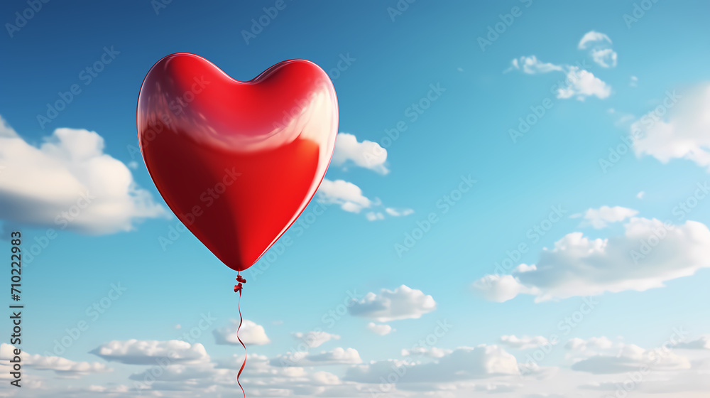 Fototapeta premium Romantic heart-shaped Valentine's Day background, symbolizing Valentine's Day, wedding, love
