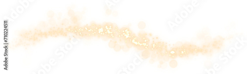 luxury bokeh particle effect with shining gold Floating Dust