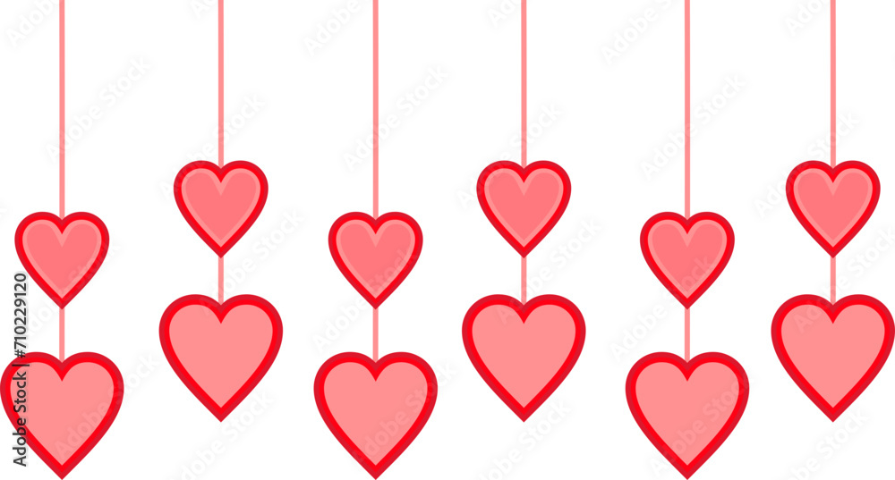 Valentine Love Hanging Element