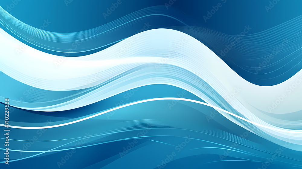 Obraz premium Abstract geometric lines background, technological lines background and light effects, 3D rendering
