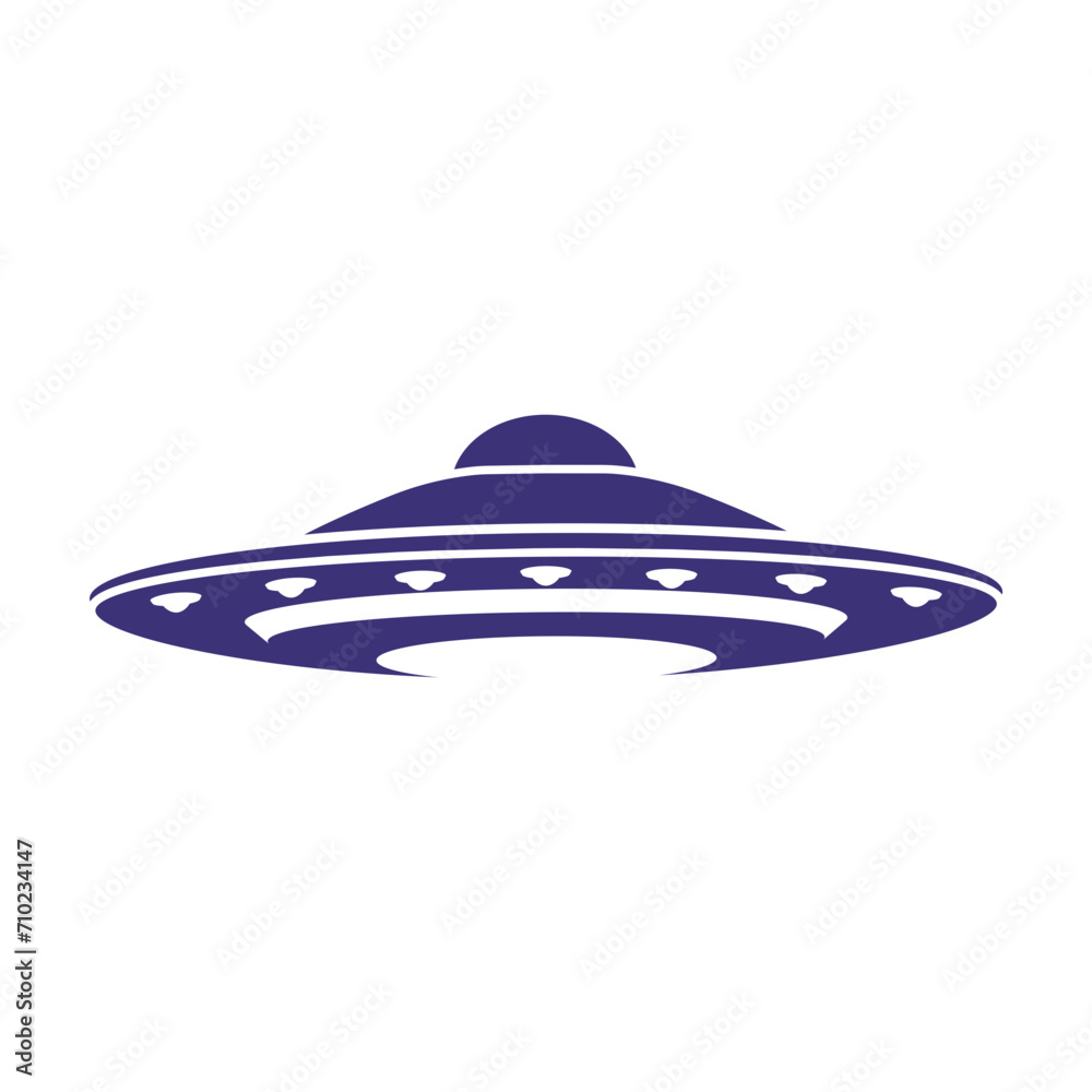 Ufo spaceship icon Vector Ufo spaceship icon Vector