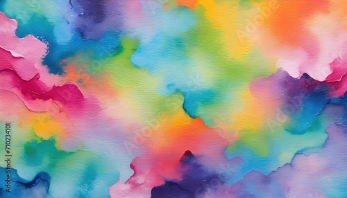 Watercolor vector colorful abstract background © BACKART