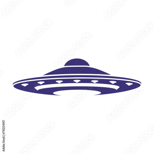 Ufo spaceship icon Vector