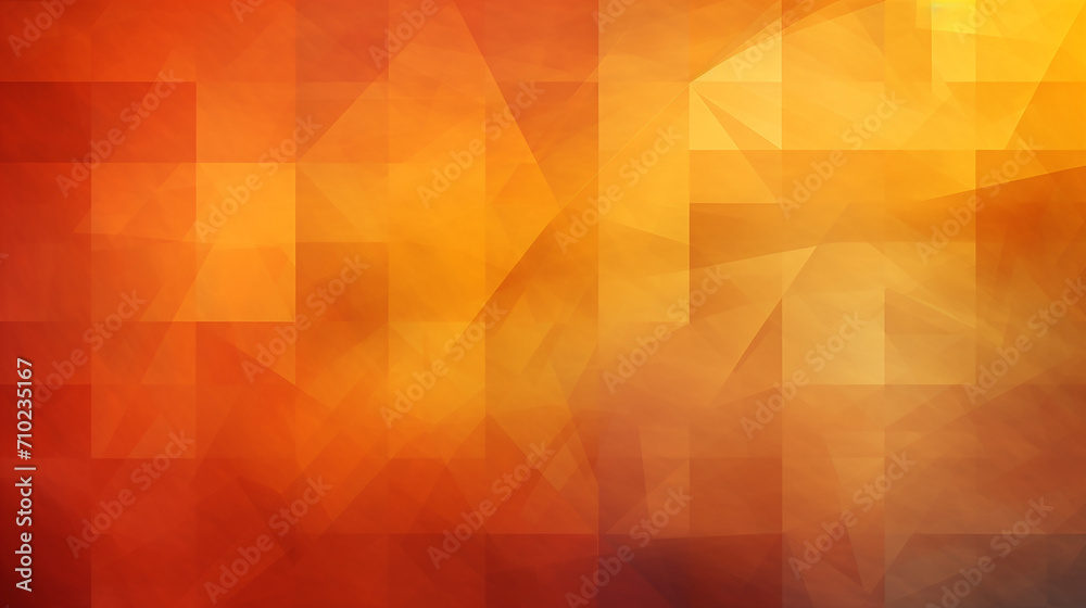 orange abstract background with autumn colors of red