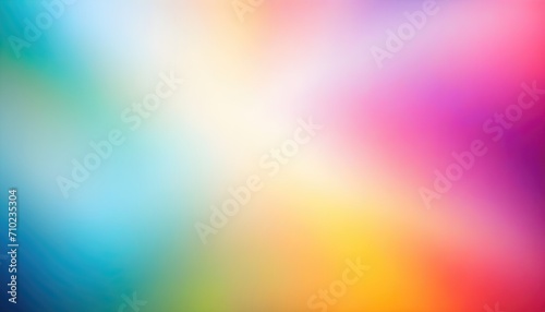 Holographic Unicorn Gradient colors soft blurred background 