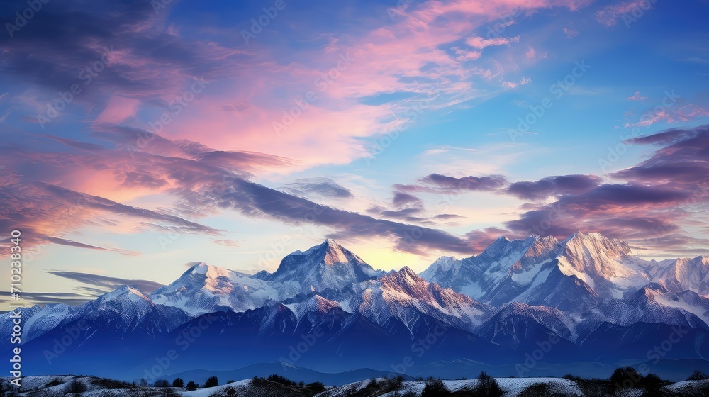 sunsunrise beauty sky background illustration blue colorful, peaceful vibrant, breathtaking majestic sunsunrise beauty sky background