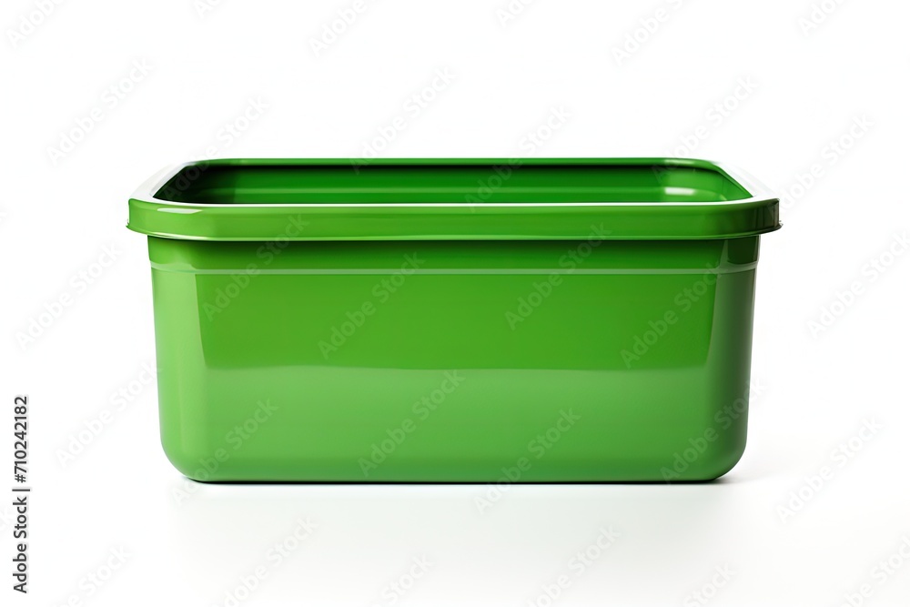 New white isolated bin New white isolated bin
