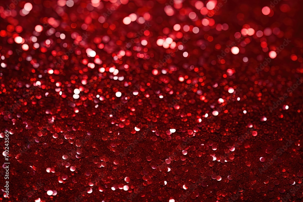 Shimmering crimson luxury backdrop adorned with glimmering glitter Shimmering crimson luxury backdrop adorned with glimmering glitter