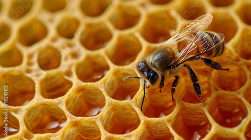 close up of honey bee © AA