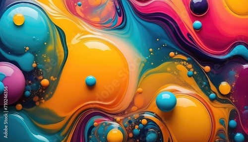 Abstract paint color background