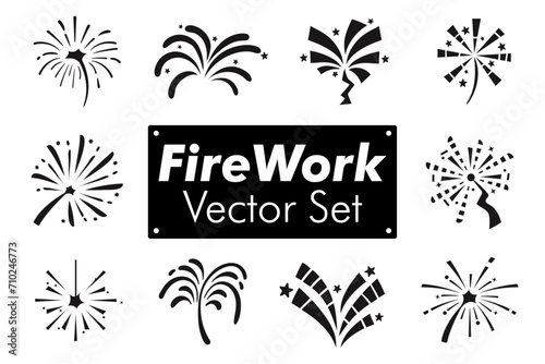 Firework Vector Set