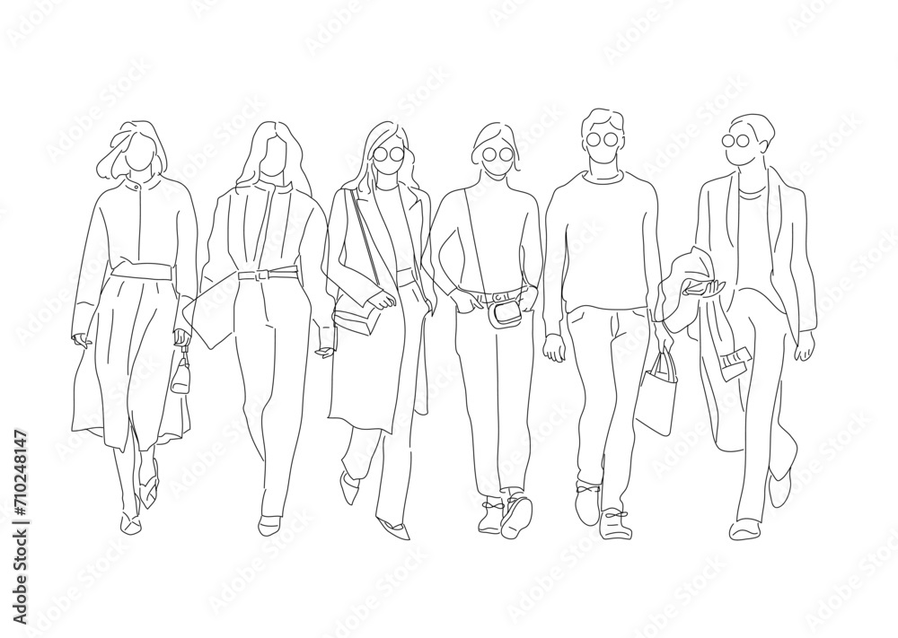 nuance_illustration_town_people,HP_TOP_image_topics,新生活,ライフスタイル,生活風景