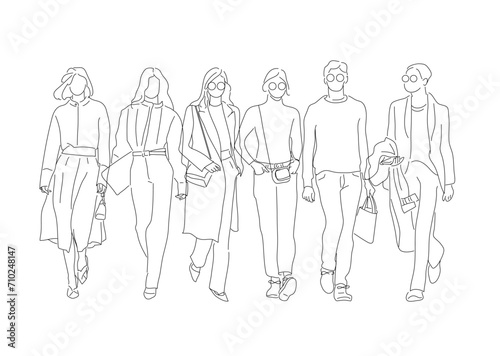 nuance_illustration_town_people,HP_TOP_image_topics,新生活,ライフスタイル,生活風景