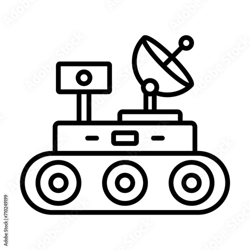 Mars Rover Icon