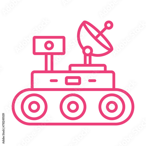 Mars Rover Icon