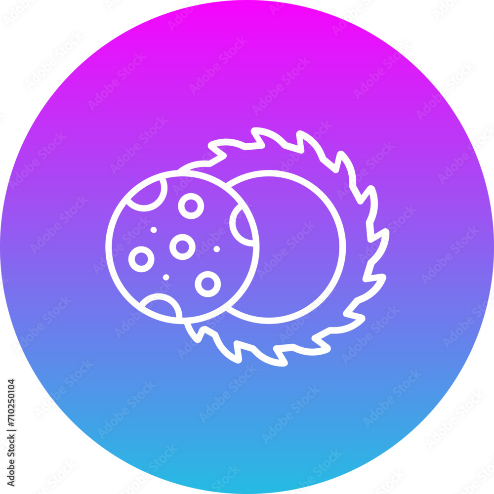 Solar Eclipse Icon Solar Eclipse Icon