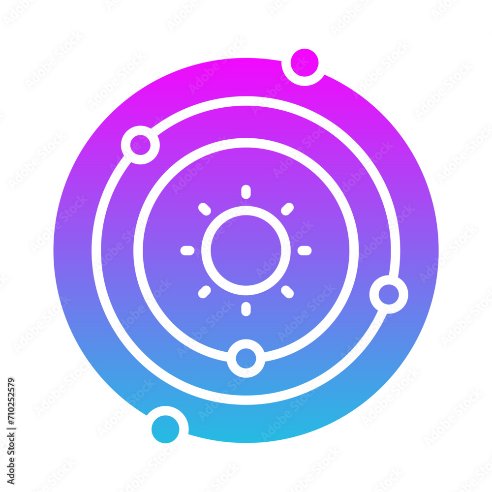 Solar System Icon Solar System Icon