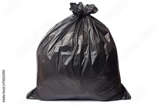 Garbage bag isolated on white background with clipping path © The Big L