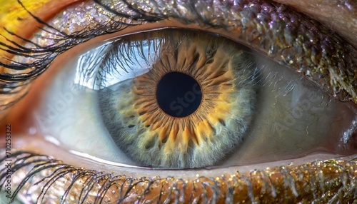 Close up of a eye.
