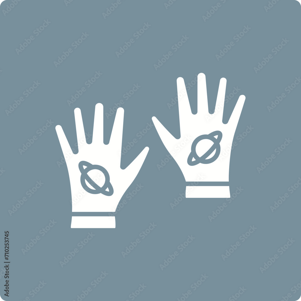 Space Gloves Icon Space Gloves Icon