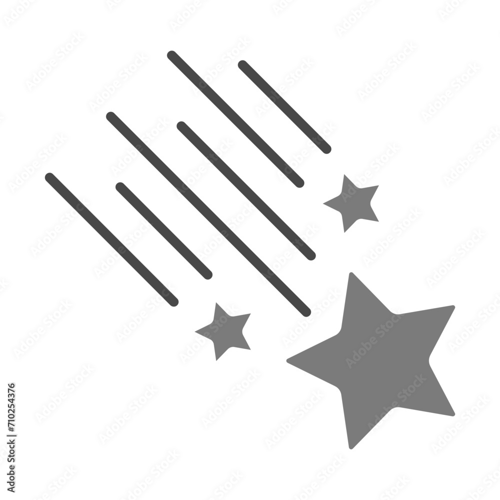 Shooting Stars Icon Shooting Stars Icon
