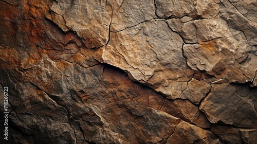 Rock texture background. dark orange or brown rough mountain surface. textured stone background with space for design