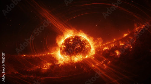 Dark Solar Flare Monitoring Astronomers tracking sol