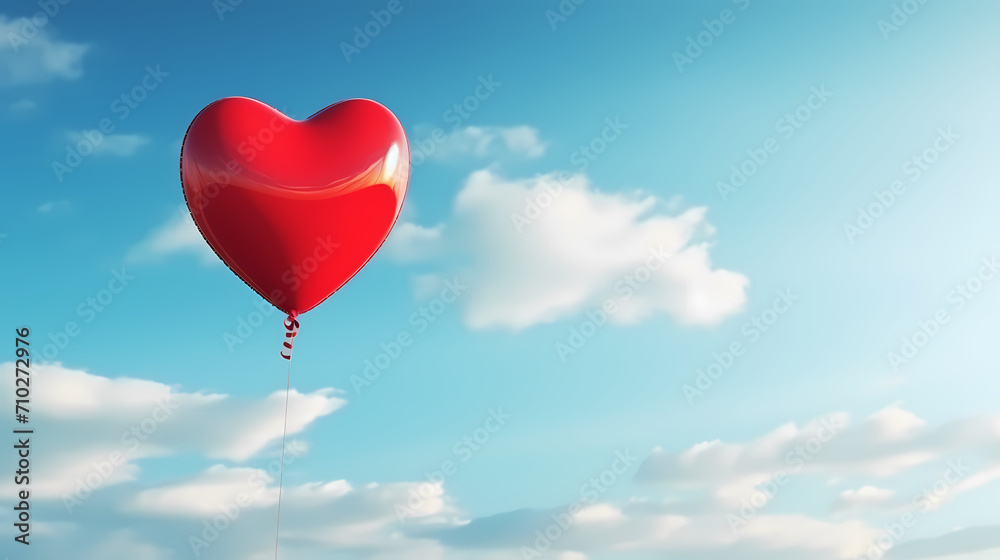 Fototapeta premium Vibrant Valentine's Day background, hearts background