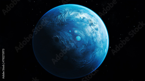 A striking view of Neptunes dark spot a storm similar photo