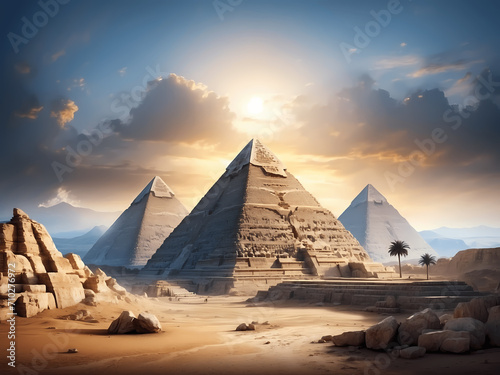 Seven wonders gone  only surviving pyramids